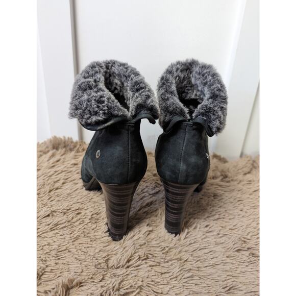 Ugg Dandylion Nubuck Heeled Booties 9 - Picture 3 of 7